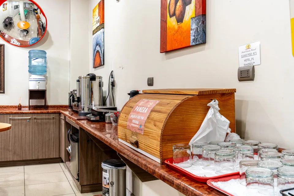 Estación de desayuno de Hotel Veas