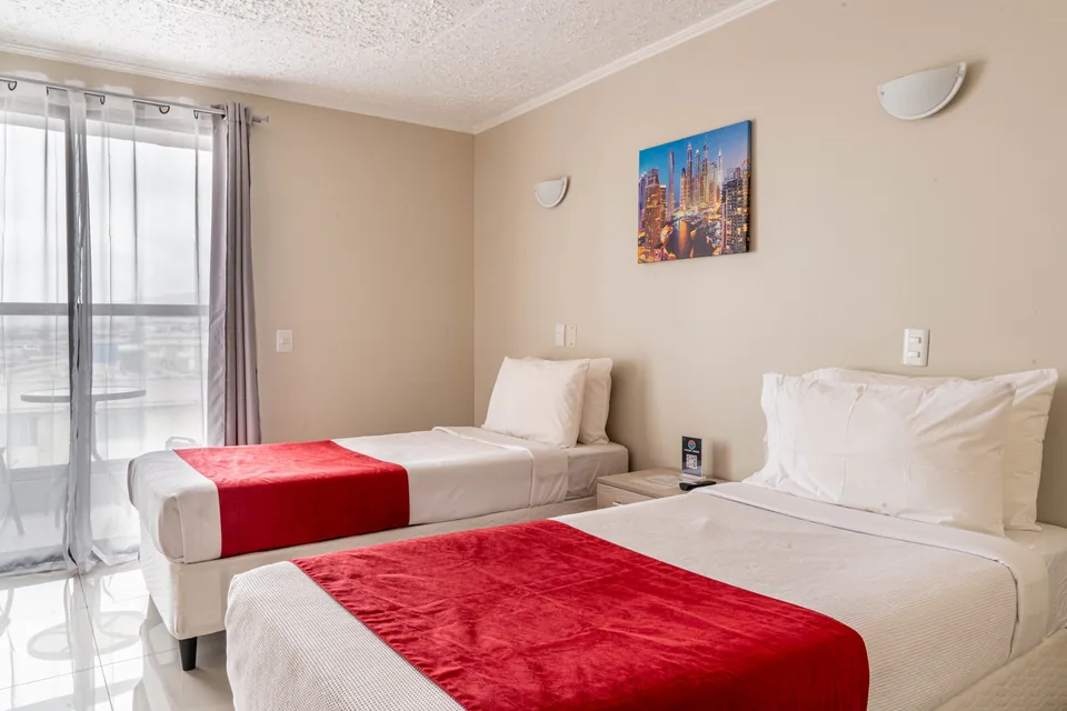 Habitación con dos camas individuales